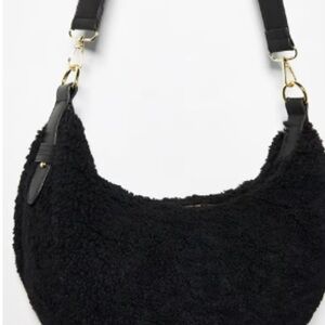 Anthropologie Jules Kae Zola Sherpa Crossbody Bag